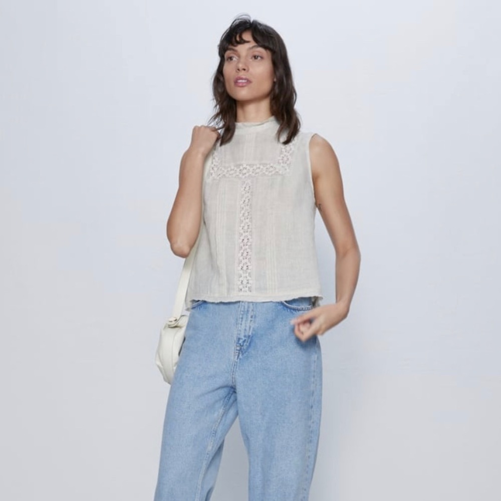 Zara rustic top